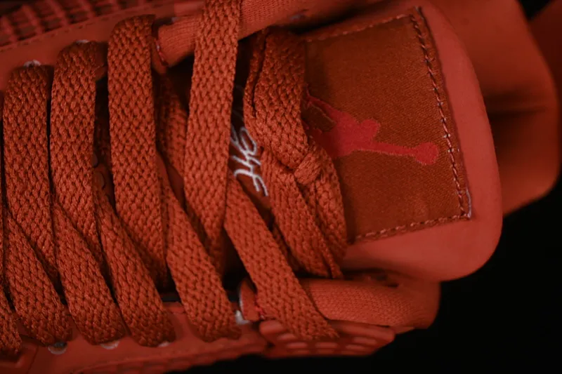 All categories Air Jordan Jordan series basketball shoes Air Jordan 4 Nigel Sylvester x Air Jordan 4 OG "Brick By Brick" AJ4 Joe 4 Orange Brown Suede HF4340-800